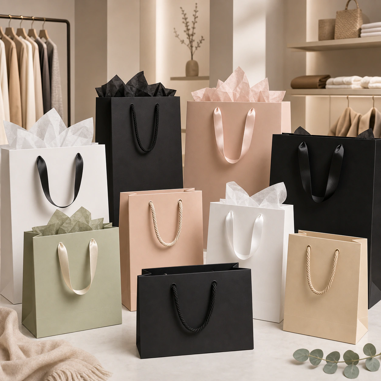Shopping Paper Bags