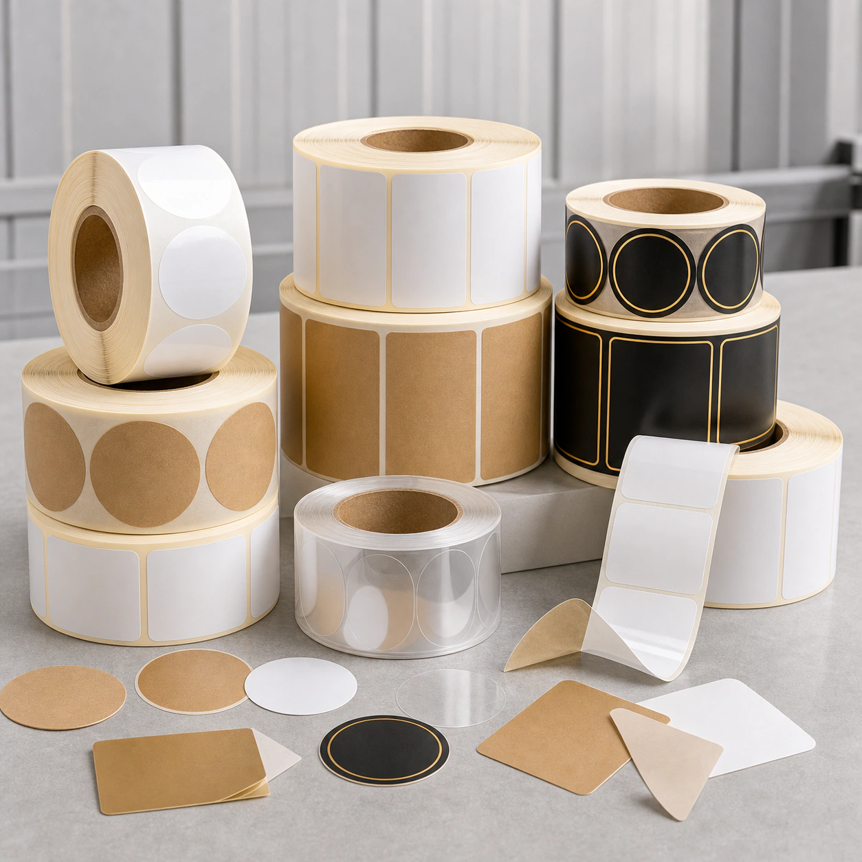Labels, Stickers & Seals