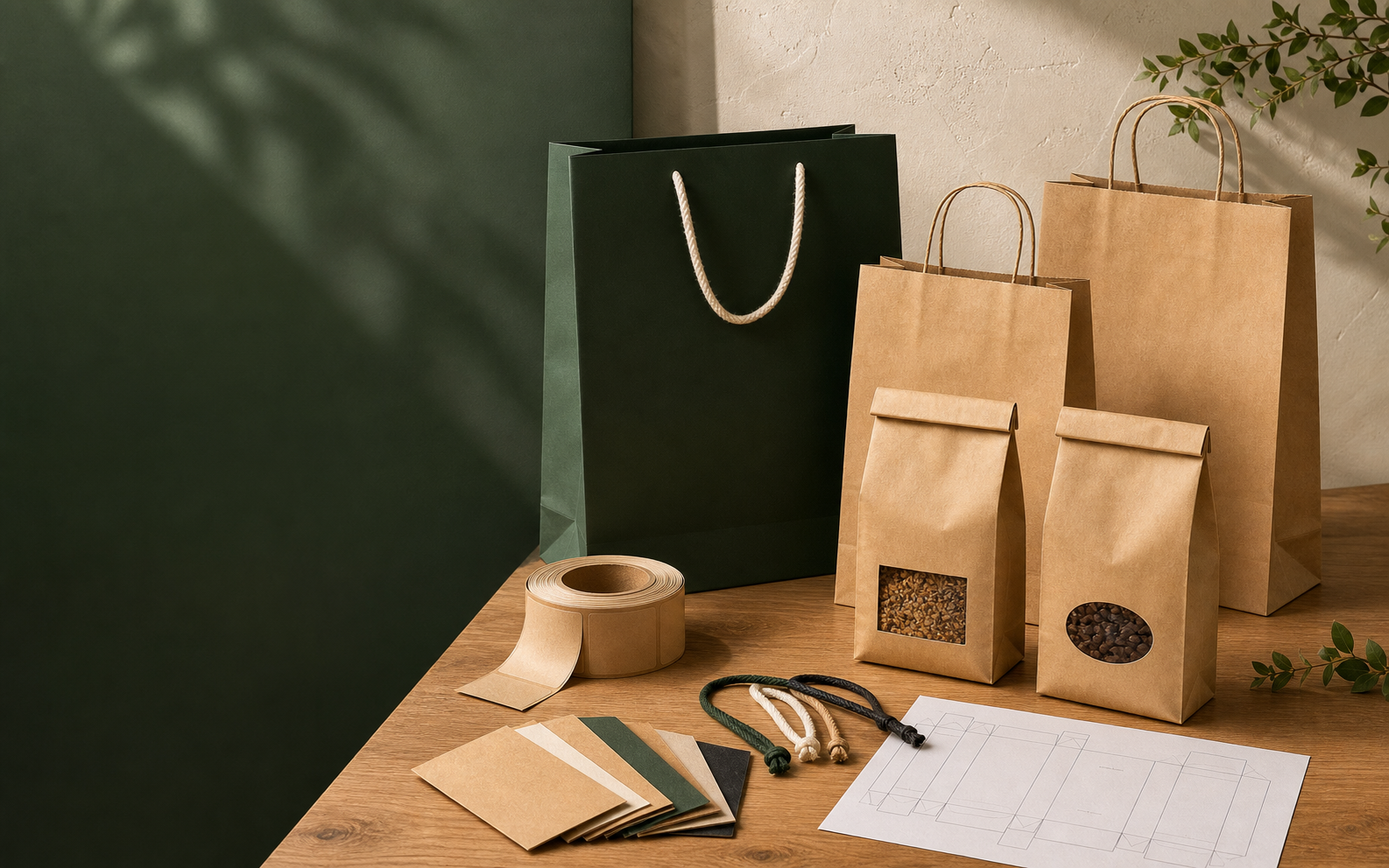 Custom Paper Bags & Paper Packaging Solutions